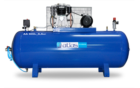  Atlas, 500lt., 600lt./min, 5,5hp