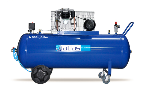  Atlas, 300lt., 600lt./min, 5,5hp